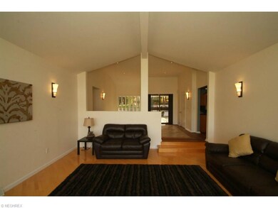 Large foyer and open living room.
