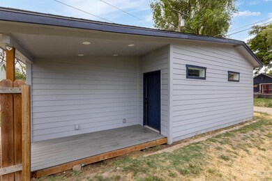 Rear view of property