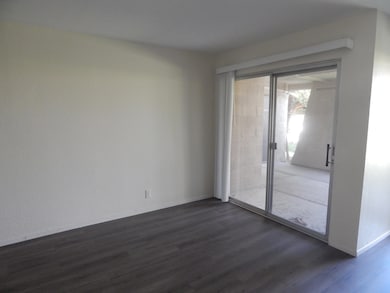 Living and access to patio
