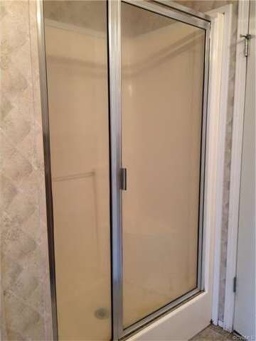 shower in master bath