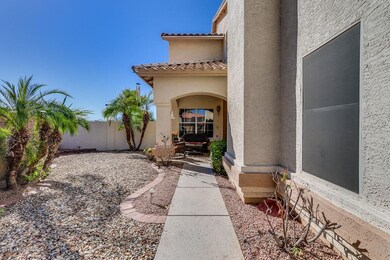 Walkway to front door
