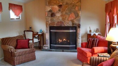 A cozy fire is always nice to take...