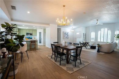 open concept living/dinning