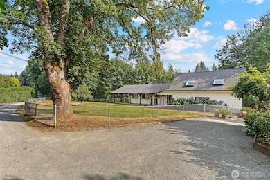 Fully fenced in front yard.