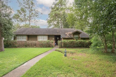 Frontal view of the home on the property.