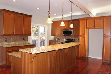 Custom cabinetry and granite countertops!