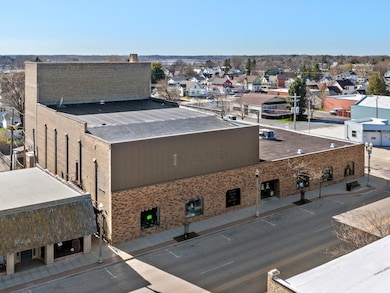 Aerial View of the building