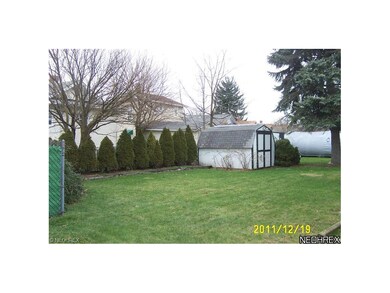 Nice back yard, the shed stays.