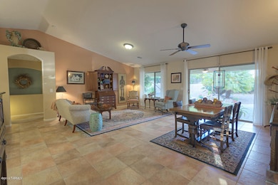 Open Living with Dining Area