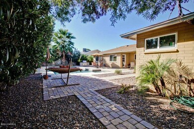 Tuscan paver walkways and patio
