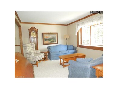 Formal Living Room with Bow Picture Window!