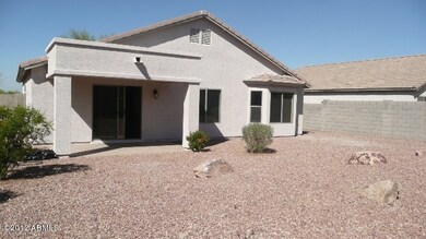rear of house