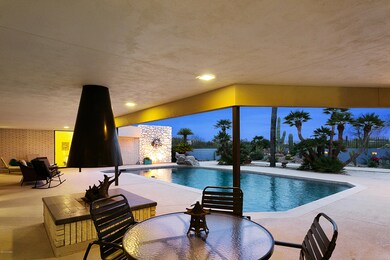 VIEW FROM UNDER HUGE PATIO