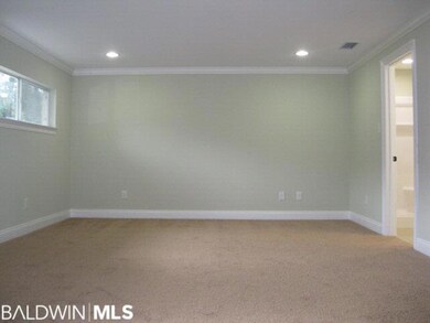 Large master features brand new carpet, wainscotin