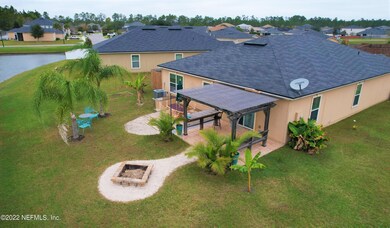 Aerial of Back Yard