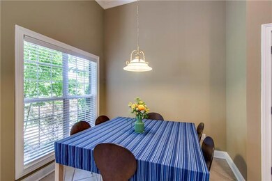 The Kitchen dining area is a great place to connect with family and friends