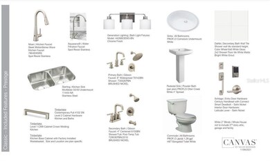 Design selections.  Home is under construction and