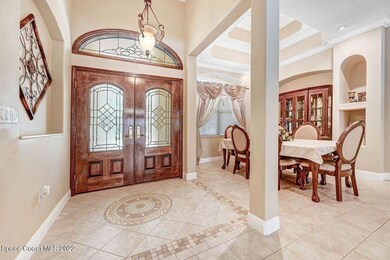 Mahogany Wood Double Door Entry