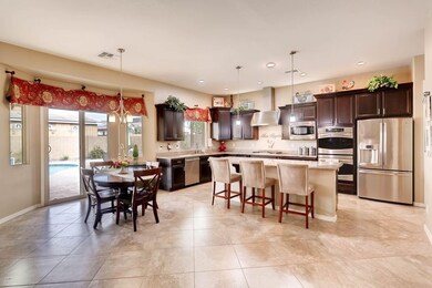 Kitchen view from dining room