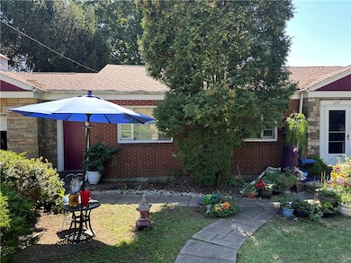 Another view of the delightful front yard.