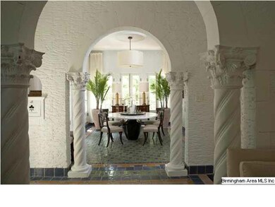 View from den to dining; open and flowing.