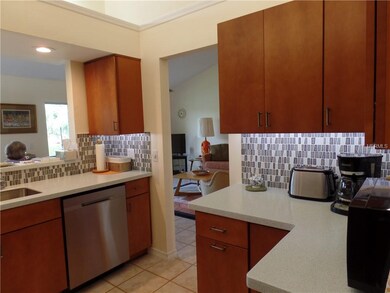 Kitchen opens  to great room