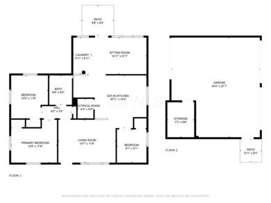 Floorplan w sqft