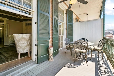 Balcony overlooking St. Louis