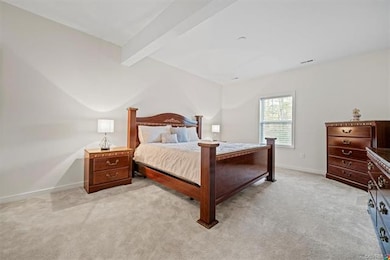 Bedroom in walkout basement