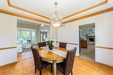 Dining Rm Looking in to Living Rm and Ki