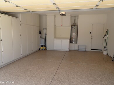 Garage with Cabinets