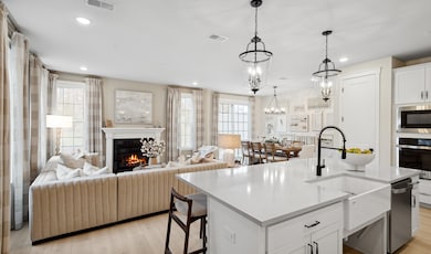 Open floorplan concept