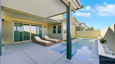 An amazing extended covered patio perfect for the Inspirada lifestyle!