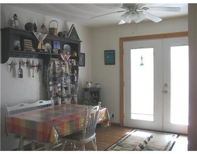 Dining Room. New french doors lead to rear deck an