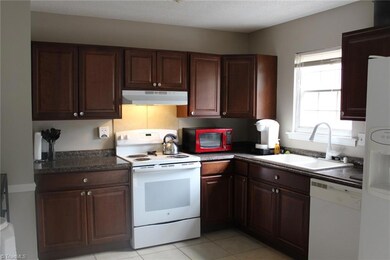 Cognac kitchen cabinets