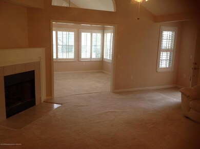 view into sunroom