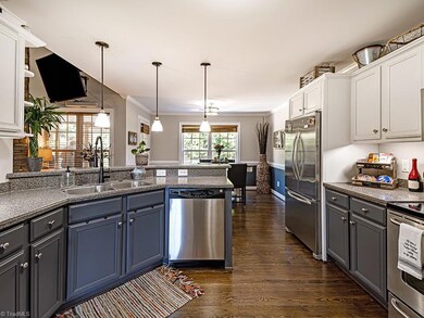 Updated kitchen with all stainless steel appliances