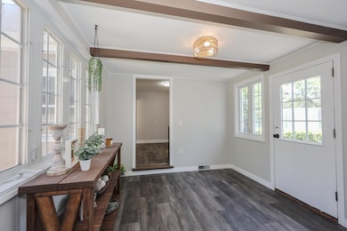 RUSTIC WOOD BEAMS ADD CHARACTER & BEAUTY