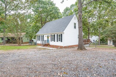 Wide crush & run gravel driveway. Plenty of room f