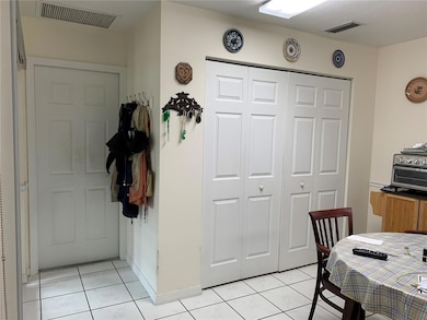 Laundry closet - door to garage