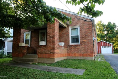 Front view of house