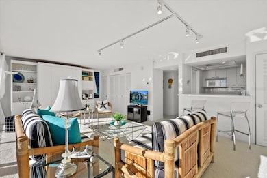 Living Area facing kitchen