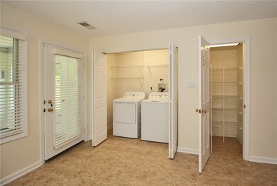 Off the kitchen area