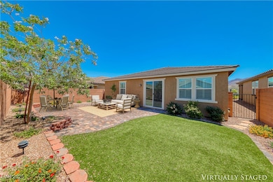 Rear view of property with an outdoor hangout area
