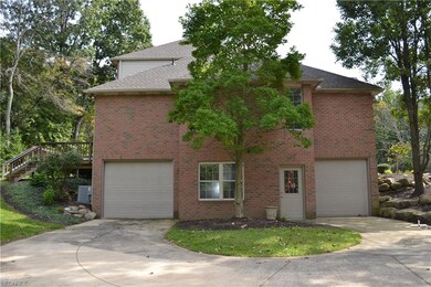 2 car lower level garage