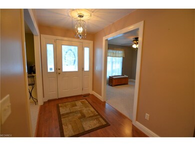 Foyer Entry creates a good flow to all main level 