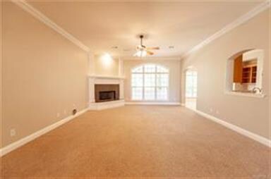 The great room is beautiful and very generously si