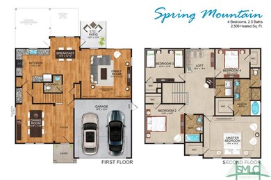 Plan dimensions, details, options, colors and orie