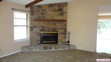 Great wood burning fireplace!