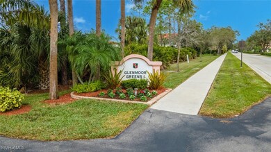 Community sign with a yard